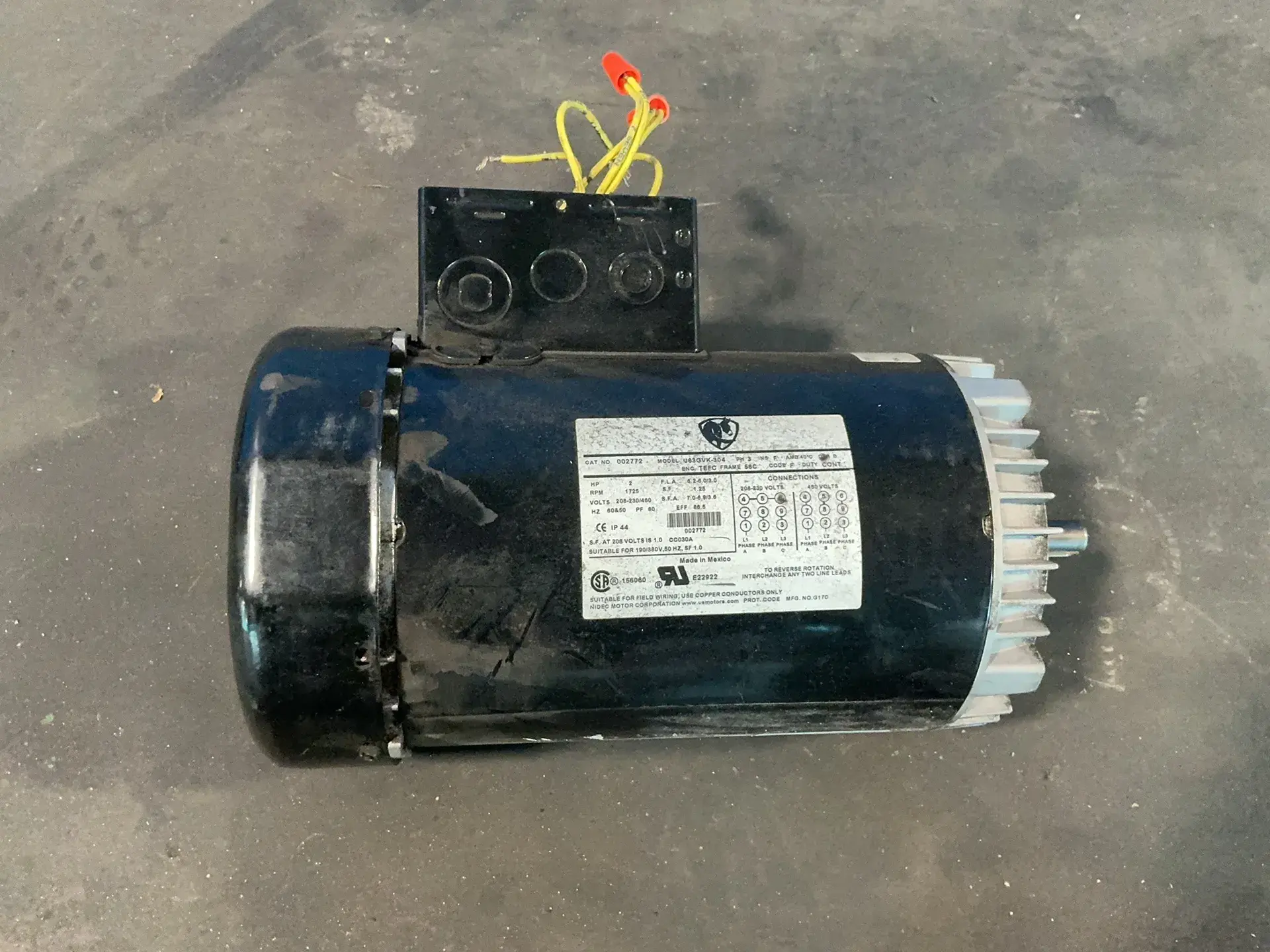 Used NIDEC U63GVK304 Motors (misc) Ohio US | HGR 24 #1287451