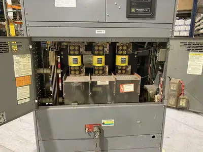 | Square D QED 2 4000A Power Deadfront Switchboard SLB 3413-ST -See Description - Used