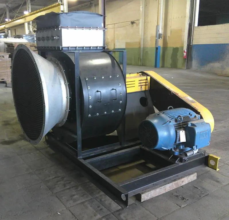 SPC9239  Blower 18,000 cfm centrifugal fan Chicago Blower size 300 60 hp, CS