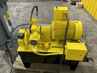 100 TON PEDDINGHAUS MODEL #WP-100-12  PORTABLE HYDRAULIC WEB PUNCH PRESS: YOBRO #24626