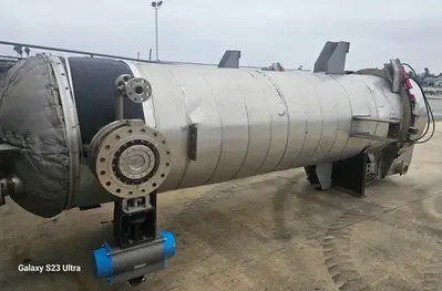 GBI, Stainless reactor / autoclave, 450 psi, 460° F, 46" x 16' ID, 2017