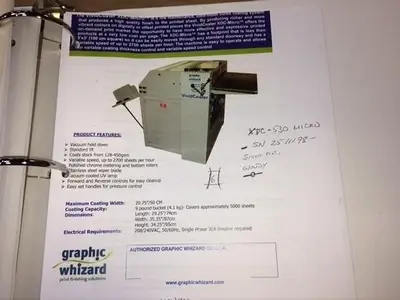 USED GRAPHIC WIZARD XDC - 530 MICRO