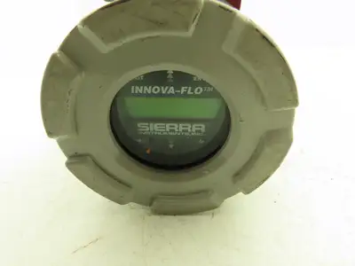 Sierra 221-LS-E4-DD-ST-V4-CM Digital Flowmeter 1440PSI 12-36VDC Haz Loc