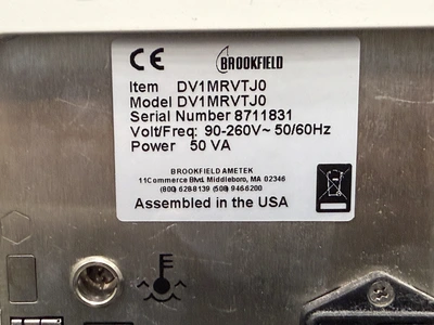 Used _UNKNOWN_ _UNKNOWN_ Viscometers Rhode Island US | Federal Equipment Company #1347615
