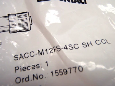 New | in-Stock Phoenix Contact SACC-M12MS-4SC SH CCL Electrical Fittings Michigan US | Maverick Industrial Sales #1397295