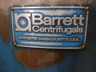 BARRETT MODEL #401 CHIP SPINNER CENTRIFUGE WITH CHIP BASKETS: STOCK #23706