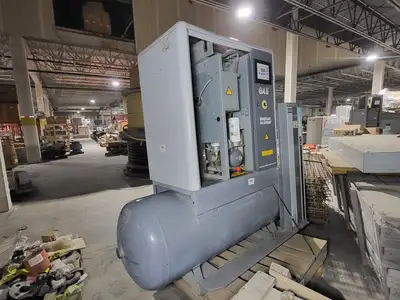 Used 2006 ATLAS COPCO GA5 Rotary Screw & Sliding Vane Air Compressors British Columbia CA | Lenmark #367002