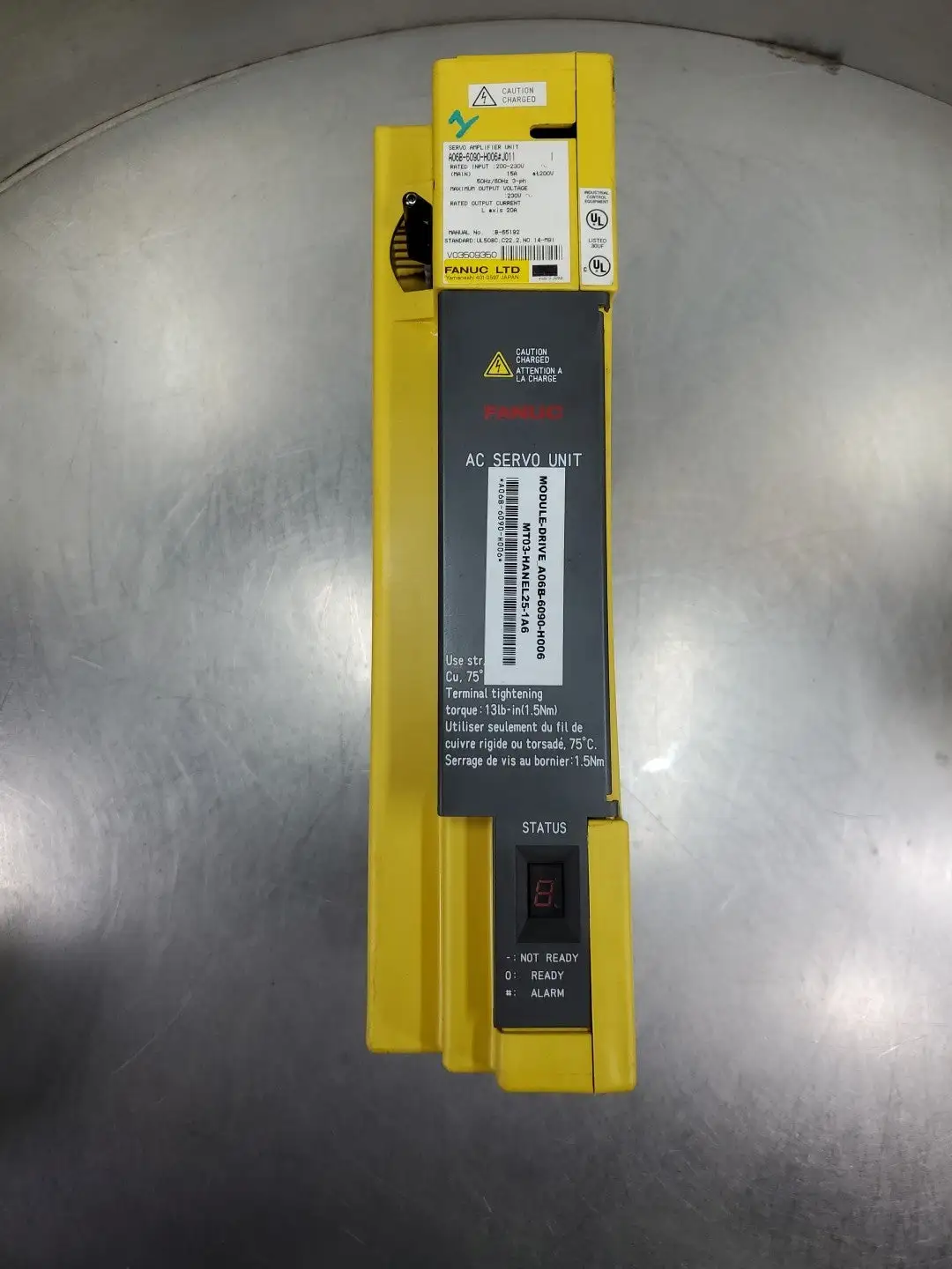 Used FANUC A06B-6090-H006#J011 Servo Amplifier Unit Servo Drives South Carolina US | Palmetto Automation #1505356