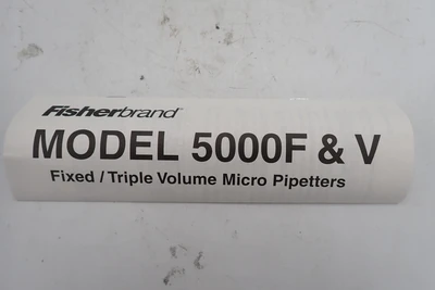USED FISHERBRAND 5000F
