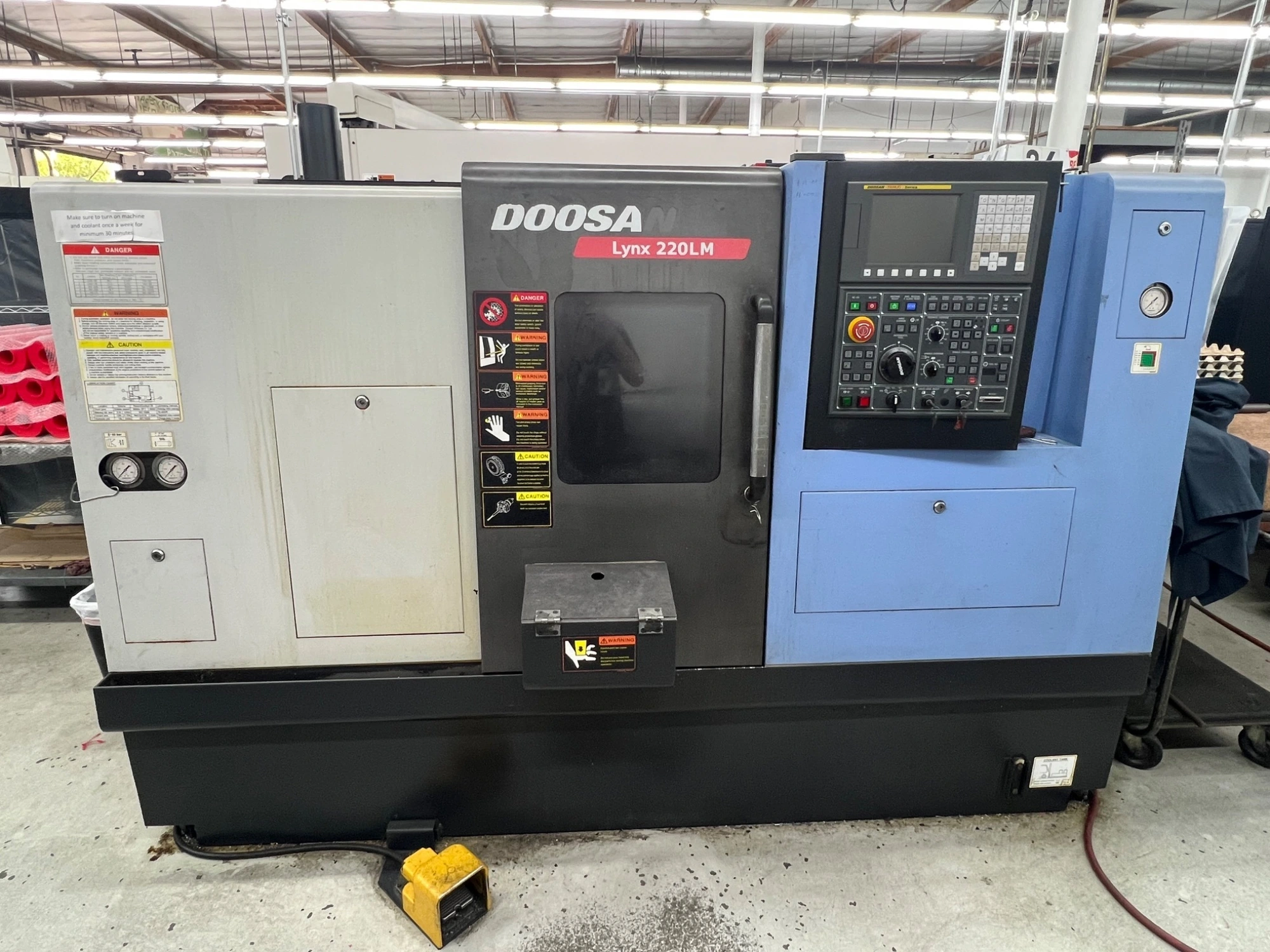Used 2010 DOOSAN LYNX 220LMA CNC Lathes California US | Wheeler Machinery Sales #1502638