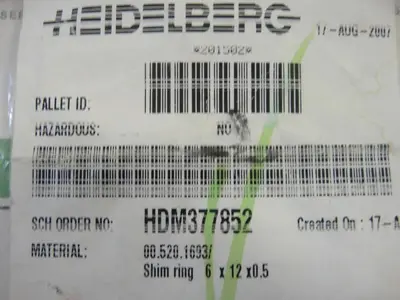 NEW HEIDELBERG 00.520.1693
