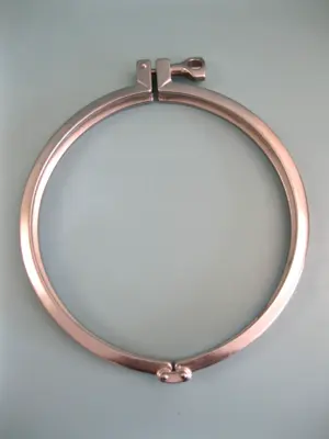 Lot (2) 10" 13MHHM-DP1000 Stainless Steel Tri-Clover Sanitary Tri-Clamp G17