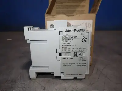 New | in-Stock ALLEN BRADLEY 700CF400 Relays & Switches | HGR 24 #739676
