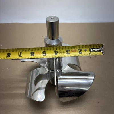 SHIMAZAKI impeller/turbine/agitator,stainless steel New Out Of Box Fast Shipping