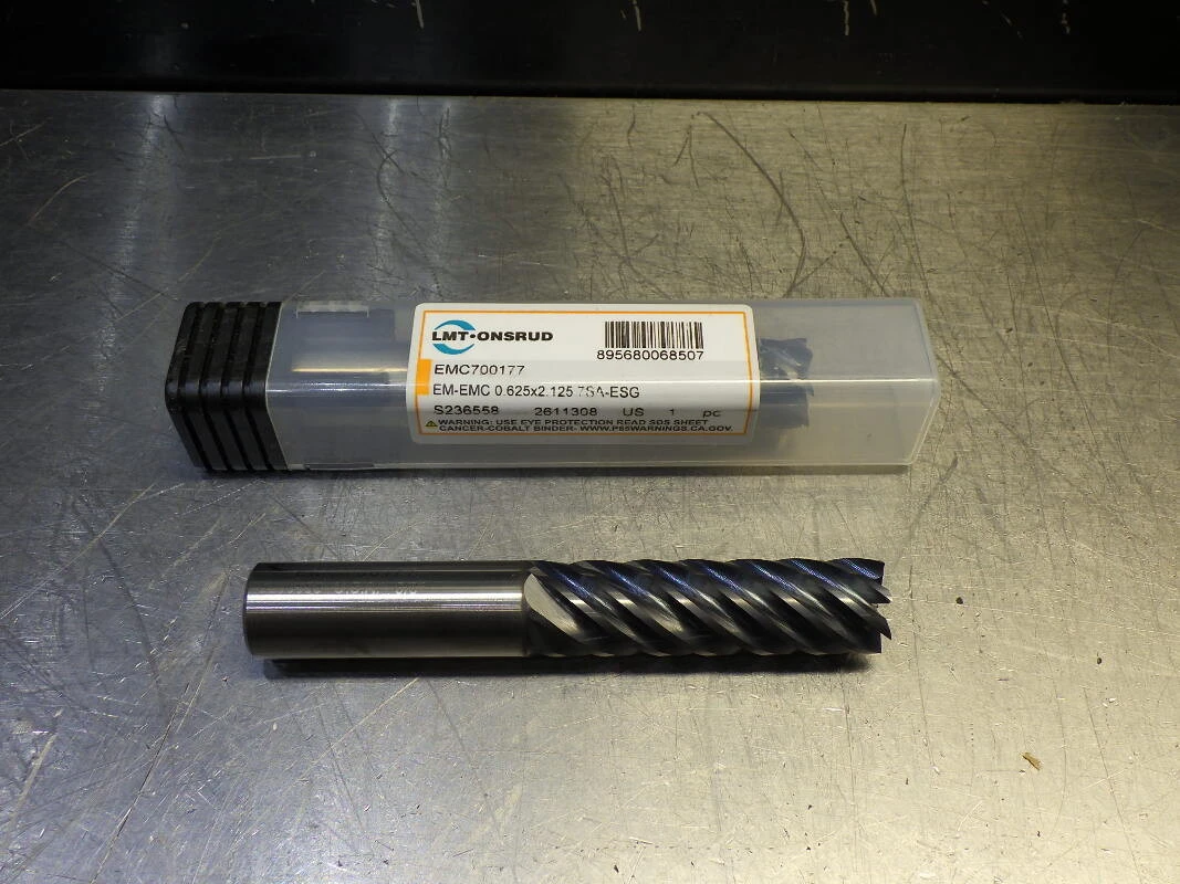 LMT Onsrud 5/8" 7 Flute Carbide Sq Endmill 5/8" Shank EMC700177 (LOC3341)