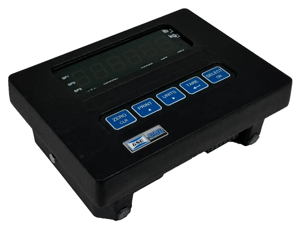 USED GSE INC. 200350-25010 WEIGHT INDICATOR MODEL 350 SPX