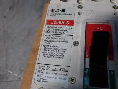 New | in-Stock EATON JGH325033GC Circuit Breakers | HGR 24 #731907
