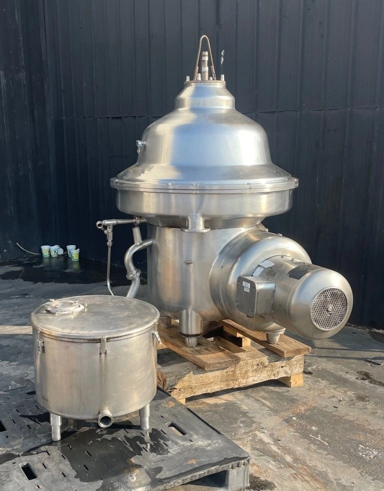 Westfalia SAMM 12006 warm milk separator, 316SS.