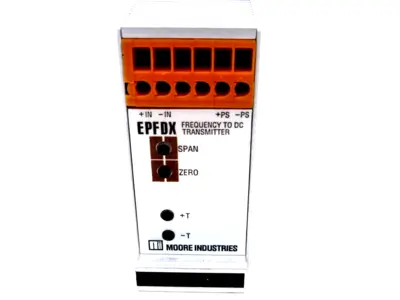 NEW MOORE INDUSTRIES EPFDX/Q/4-20MA/12-42DC-RF ISOLATOR EPFDXQ420MA1242DCRF
