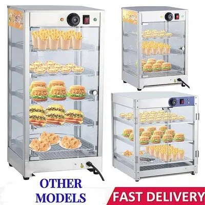 Hot food warmer - 20" x 20" x 24" high - pizza - pastry - hot food items - SEE VIDEO