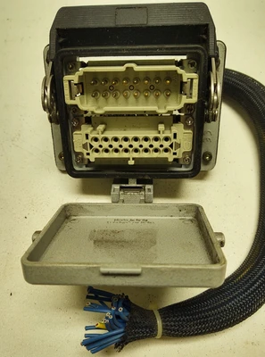 HARTING Han Bulkhead E16F HS12 Han-E16M Plugs Sealed Electrical Enclosure