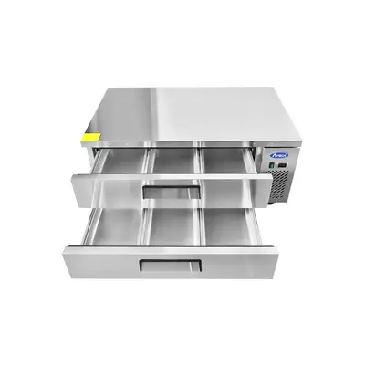 New | in-Stock Atosa New Atosa MGF8448GR 36" Refrigerated 2 Drawer Chef Base Chef Bases Illinois US | Falcon Restaurant Supply #1375378
