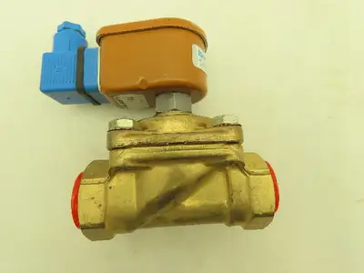 Honeywell Skinner U321G36900565 Solenoid Valve 2-Way NC 28VDC 5-150 PSI 3/4" NPT