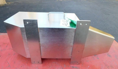 USED SANITARY BULK HOPPER 1 CUBIC FOOT