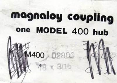 NEW MAGNALOY COUPLING M400 COUPLING