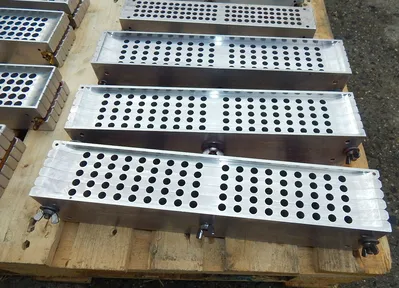 USED ONE LOT OF LIPSTICK MOULDS 16 LIPSTICK MOLDS