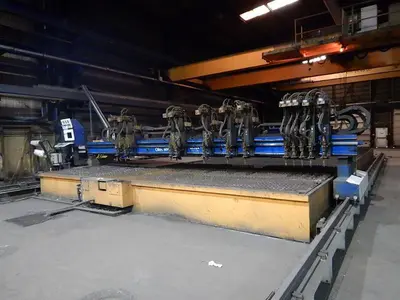USED MESSER GRIESHEIM 16 000 X 8100 MM