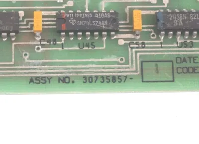 USED HONEYWELL 30735857-1 MEMORY BOARD
