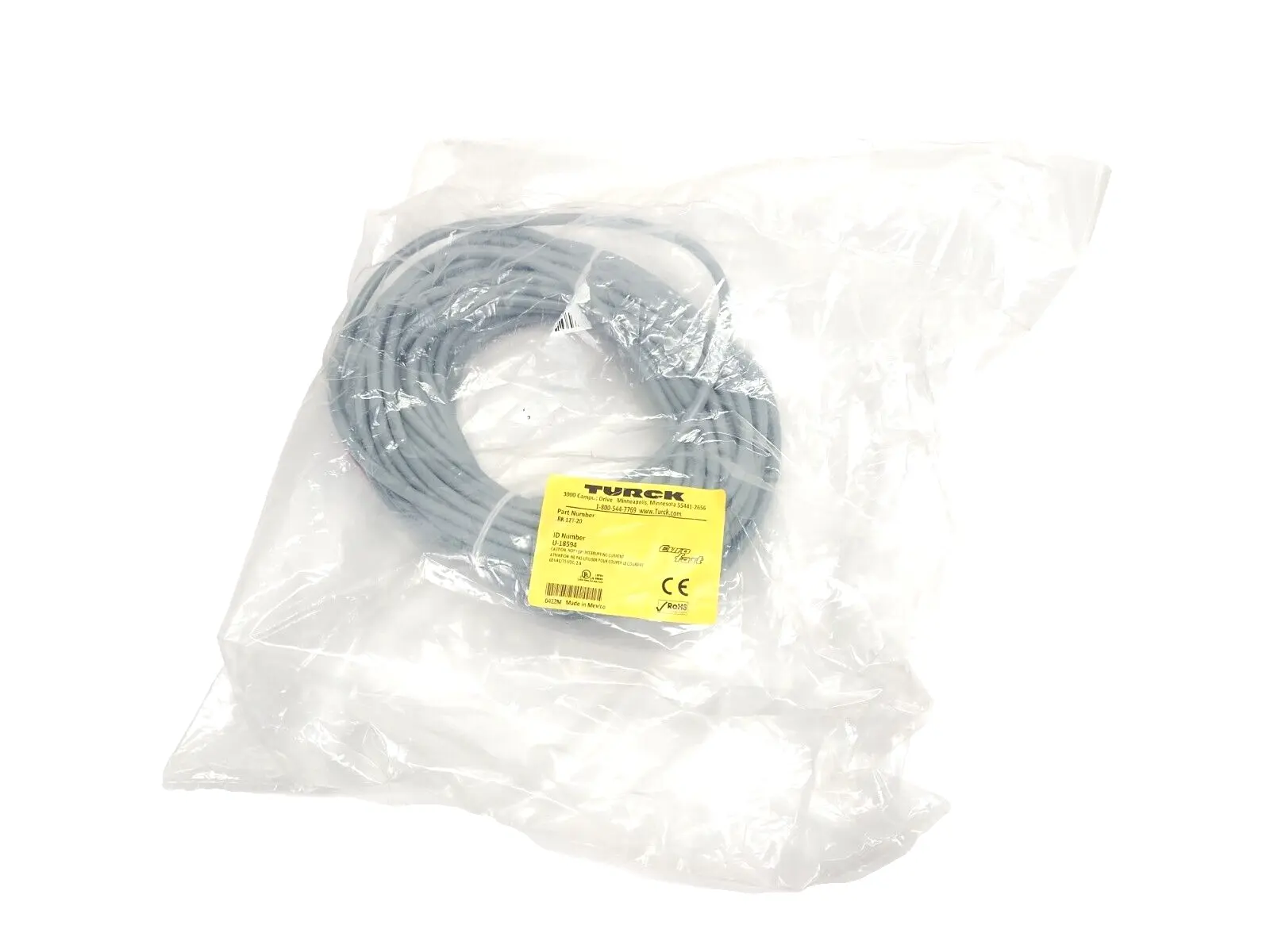 NEW TURCK RK 12T-20, U-18594
