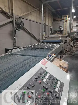USED 2005 MIDWEST AUTOMATION 5 FOOT HOT ROLL LAMINATING LINE