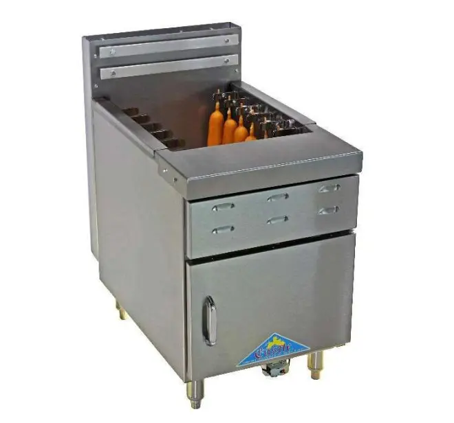 New | in-Stock Comstock Castle Comstock-Castle CDFL-C-1 Corn Dog Fryer, Countertop, Gas Cookers / Coolers / Fryers Illinois US | Falcon Restaurant Supply #1373830