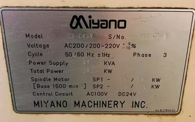 2011 MIYANO ABX-64SY Automatics and Screw Machines | CNC EXCHANGE (10)