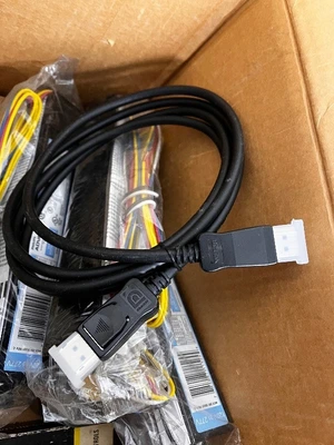 Box of Industrial Electrical Parts and Controls Including Allen-Bradley, Relays, Adapters, and Connectors