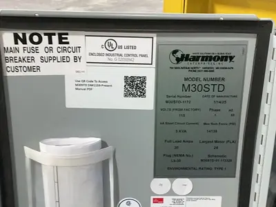 New | in-Stock HARMONY ENTERPRISES M30STD Balers Ohio US | HGR 24 #1482305