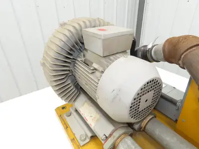 Siemens ELMO-G 2BH1 600 2" Vacuum Pump -Anver VB Suction Lifter 3.4kw 230/460V