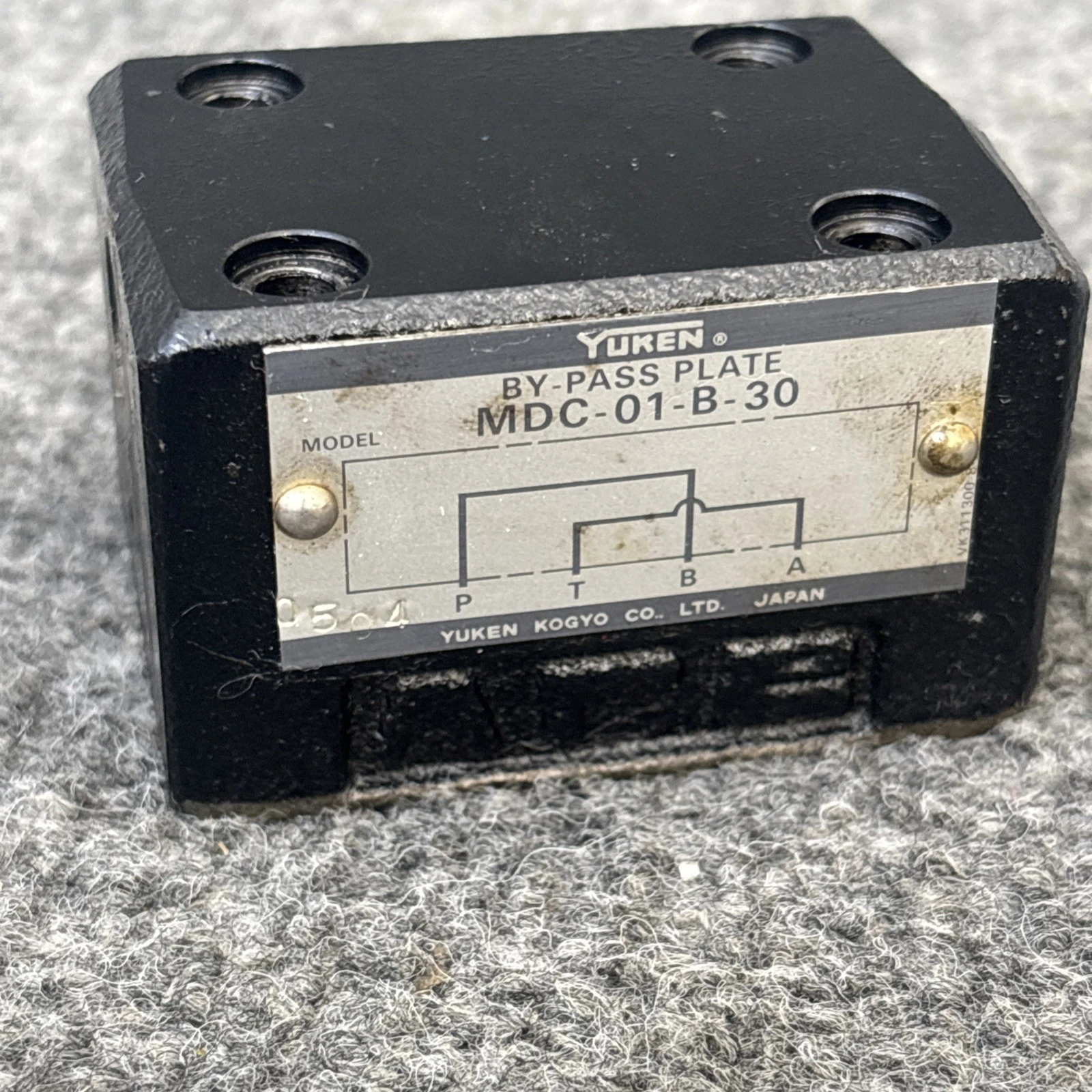 Used Yuken MDC01B30 Parts (Hydraulics and Pneumatics) California US | Davliegogo LLC #1706543