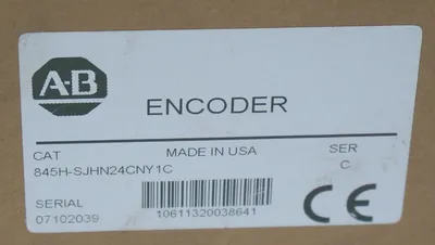 NEW ALLEN BRADLEY 845H-SJHN24CNY1C ENCODER SER. C, 845HSJHN24CNY1C