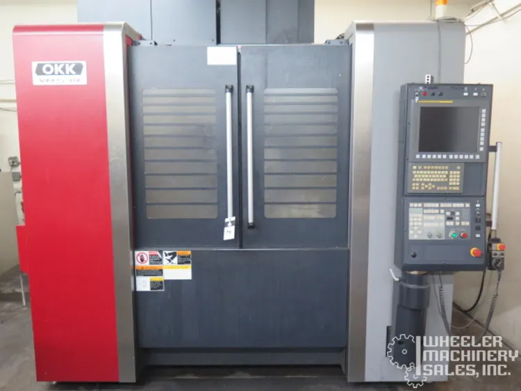 2014 OKK VM53R MACHINING CENTERS, VERT., N/C & CNC | Wheeler Machinery Sales