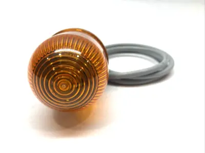 Used Werma Signaltechnik Orange Signal Beacon Light Lighting Michigan US | Maverick Industrial Sales #1398012