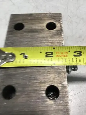 USED METAL FABRICATOR LEVELING PAD