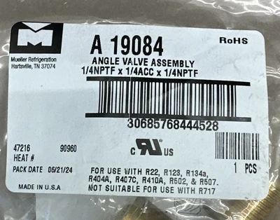 NEW Mueller Refrigeration A 19084