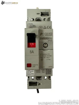Used FUJI BW50RBGU-2P005 Circuit Breakers Kentucky US | Industrial Parts R Us Inc. #1293566