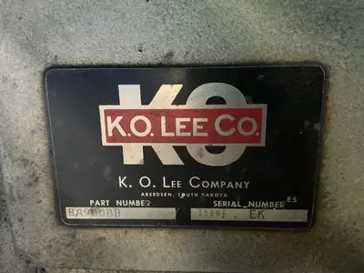 Used K.O. LEE CO. BA900BB Tool & Cutter Grinders Ohio US | HGR 24 #1517030
