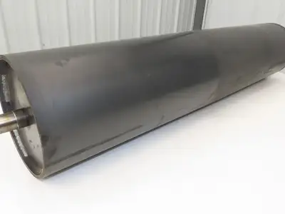 Hytrol 8"x 38.5" Center Drive Pulley for 42" Belt Conveyor 1-3/16" Shaft Crowned