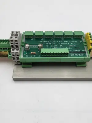 Triangle Package Machinery 90WB6028AH industrial terminal/circuit board 4 automated packaging machine & mounting plate