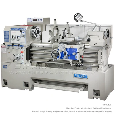 SHARP 1640LV Precision / Gap Bed Lathes | Sierra Victor Industries (1)
